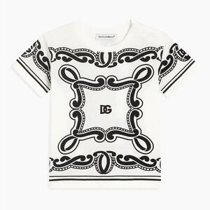 Dolce and gabbana bandana kids shirt